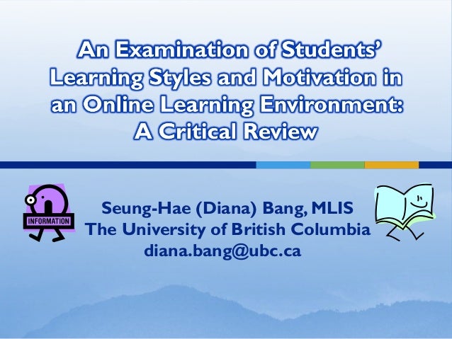 4 learning styles motivation in learning and teaching